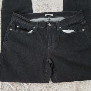 Eileen Fisher Organic Cotton Black Jeans S…